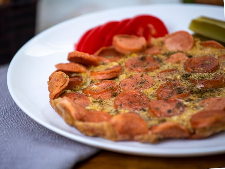 سوسیس تخم مرغ پنیری